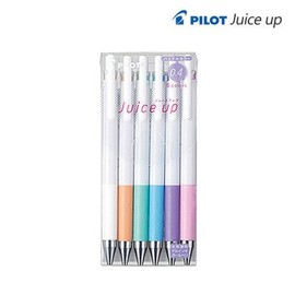 Pilot Juice Up Gel Ink 0.4mm Pastel 6-Color Set / 파이롯트 쥬스업 젤잉크 0.4mm 파스텔 6색세트