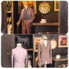 Gosikee Book Nook Kit LED Wooden Miniature Suit Shop, 3D