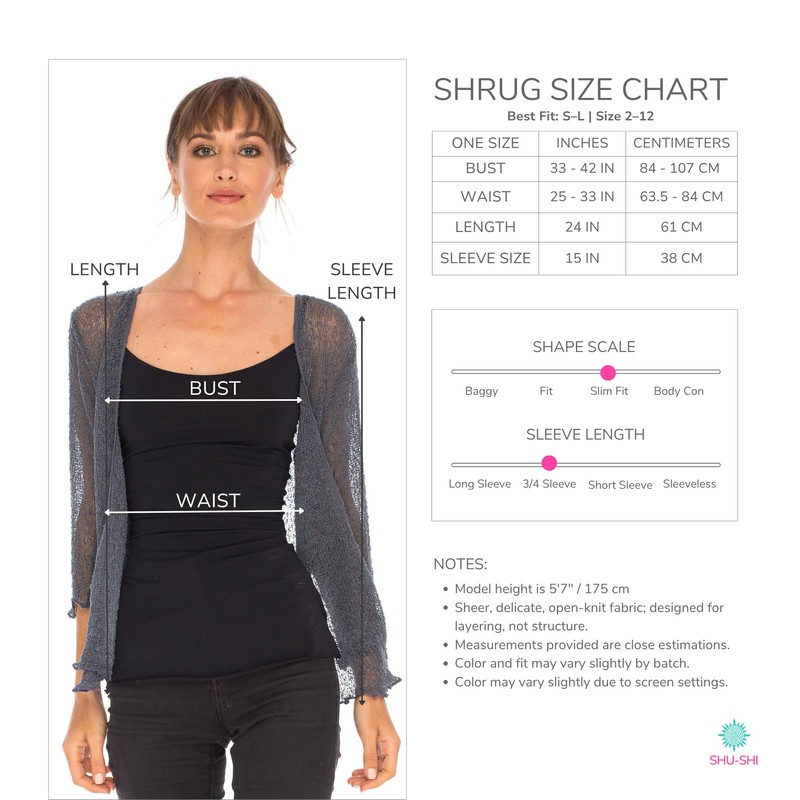 SHU-SHI - Ladies Tie Down Bolero Cardigan - Transparent -