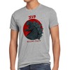 style3 Gojira T-Shirt Herren Kaiju Japan Nippon Tokio Tokyo, Größe:3XL,