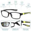 SUNAMOY Wide Reading Glasses For Men Blue Light Blocking Computer