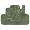 Garland Rug Serendipity Deep Fern Green 5 Piece Set (Contour