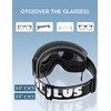 Golulus Ski Goggles For Men Women,Anti Fog UV Protection Snowboard