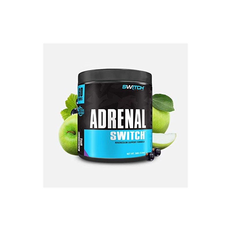 Switch Nutrition Adrenal Switch Blackcurrant Apple Magnesium Support Formula 360