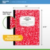 E-CLIPS USA Composition Notebooks, (48 Pack), Wide Ruled Composition Notebook,