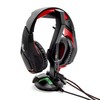 Yeyian Soporte Gamer Over power para audifonos, 2 puertos USB,