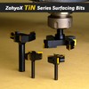ZahyoX CNC Spoilboard Surfacing Router Bit, 1/2" Shank, 4 Wings,