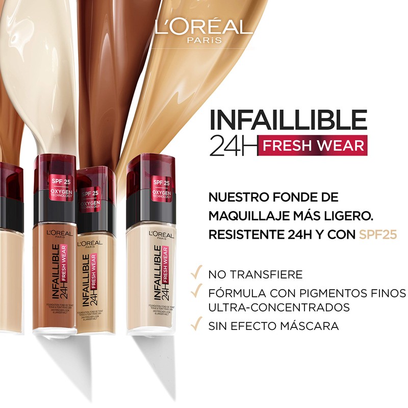 L'ORÉAL PARIS INFAILLIBLE 24H Fresh Wear Makeup 30ml