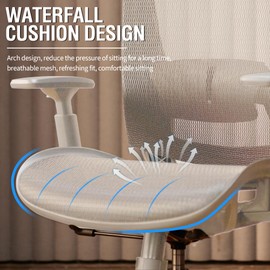 ELABEST Gas Lift Office Chair ELAMAX Gray Version, T96 Gas-Lift Replacement, Not General