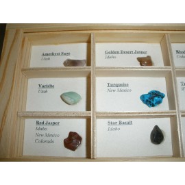 NEW Rocky Mountain Gemstone Collectors Box QVC (N5)
