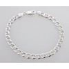 Treasure Bay Men's Silver Bracelet Heavy Thick 925 Sterling Silver