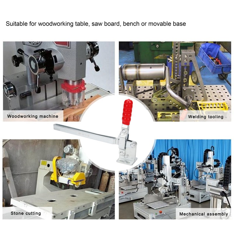 Pressure Tip Clamp Quick Release Lengthened Manual Toggle Clamping Fixture