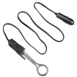 AutoE Car Instant Immersion Electric Heater Portable Water Heater for Traveling Camping Picnic Heating Boiling hot Coffee Tea Drinking Water (12V)