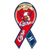 Hiroshima Carp Sece League Championship Snoopy Collaboration Ribbon Magnet