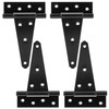 HILLMASTER 6 Inch T-Strap Heavy Duty Shed Door Hinges Gate