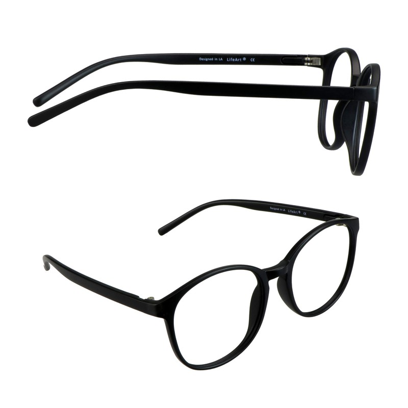 LAMBBAA - Gafas presbíopes multifocales, redondas y progresivas, antiluz azul