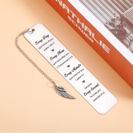 Christian Fathers Day Gift from Daughter Fathers Day Present from Wife First Communion Gifts for Teen Girls Inspirational Christian Religious Gifts Bookmarks for Women Stocking Stuffers for Women