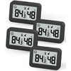 DOOMAY Mini Hygrometer Indoor Thermometer, Humidity Gauge with ℃/℉ Switch,
