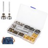 Sewing Buttons Practical Lightweight Iron Snaps Replaceable Clothes Decoration for