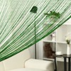 uxcell String Curtain Fringe Panel 39" x 79"(WH) Thread Strip