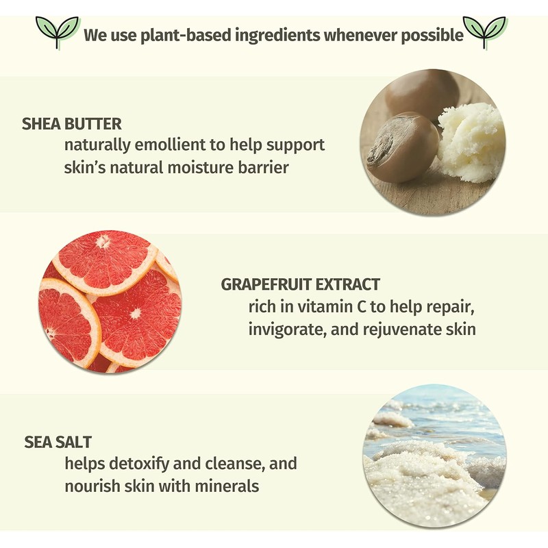 Hempz Pink Pomelo & Himalayan Sea Salt Body Wash New
