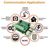 RS485 CAN HAT para Raspberry Pi Via SPI Onboard 1