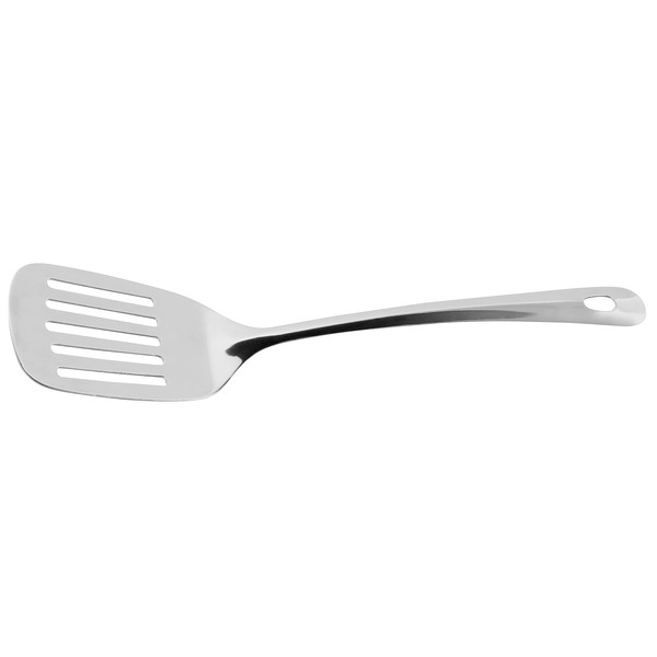 Fackelmann Pfannenwender 33 cm LARA, Küchenhelfer aus Edelstahl, Schlitzwender mit