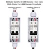 DIHOOL Solar Disconnect Switch,10 Amp 2 Pole,Non Polarized,12V/24V/48V/110V/220V/400V,AC/DC Circuit Breaker,DIN