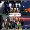 KunHe 10 Pack led Rechargeable Headlamp Flashlight Headlight Motion Sensor
