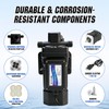 DC HOUSE Continuous Duty 110V Brushless Water Pump, 6GPM 55PSI
