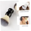 BIUDECO 2Pcs Portable Men Shaving Brush Soft Hair Foaming Brush