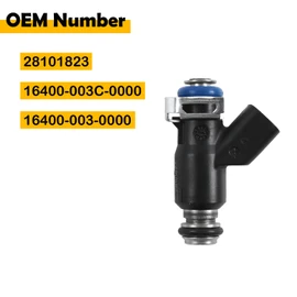 Etersec 28101823 Fuel Injector Compatible with Hisun 400 UTV ATV, Massimo MSU400, Coleman UT400, Menards YS400, 16400-003C-0000 Replacement