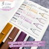 Faber-Castell Metallic Highlighters - 4 Glitter Highlighter Pens for Journaling