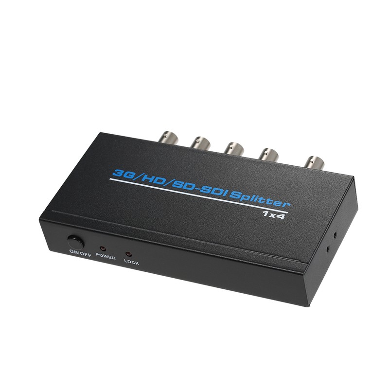 3G/HD/SD_SDI Splitter 1 * 4 Distribution 1 Input 4 Outputs