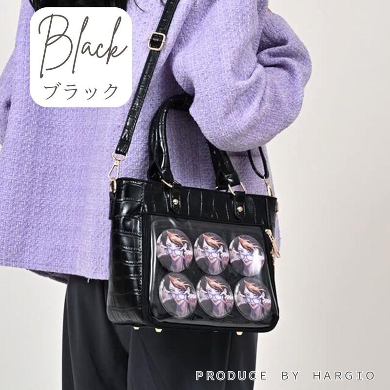 HARGIO Mini 2WAY Tote, Mini Tote Bag, Handbag, Shoulder Bag,