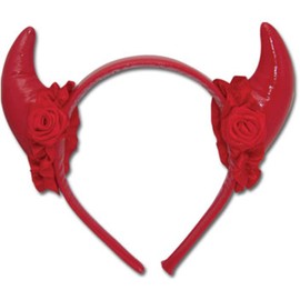 Devil Horn: Rose Headband