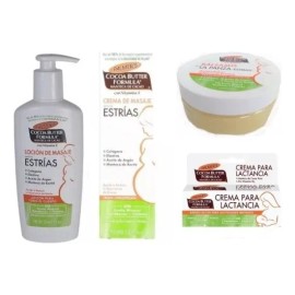 Crema para cuerpo Palmers Blsamo para la Panza-Estras, Crema de Masaje para Estras, Locin de Masaje para Estras y Crema para Lactancia en dosificador 