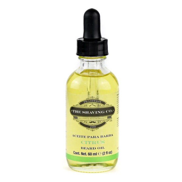 Aceite Para Barba The Shaving Co. Citrus 60ml Hidrata, Humecta