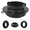 Alloy Black Adapter Ring Convertor for Small Photography Light to