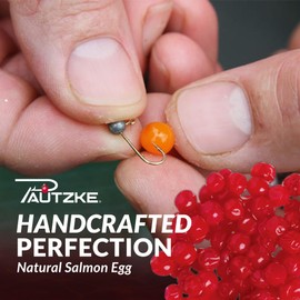 LURWIND Bundle of Pautzke Balls-o-Fire 5 Pack, Natural Salmon Eggs Fishing Bait, Trout Bait, Fish Eggs for Salmon Fishing, Yellow Jacket, Green Label, Silver Label, Natural, Pink Shrimp