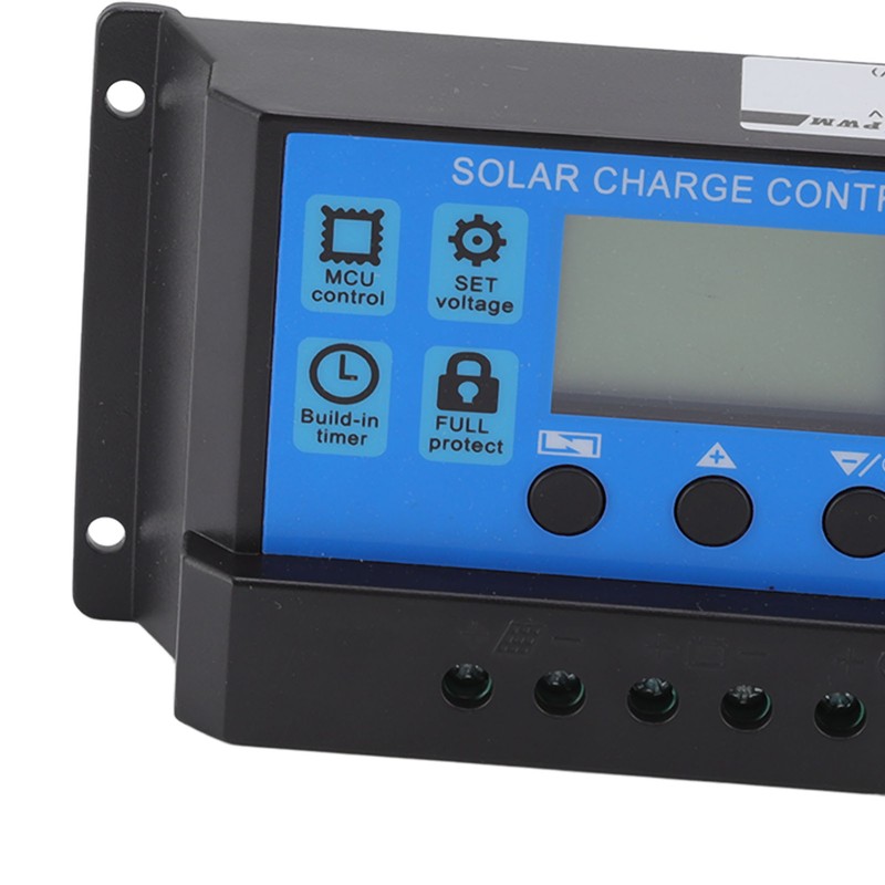 12V 24V Solar Charge Controller Dual USB Port Solar Panel
