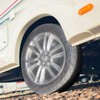 SHINEOFI Disposable Tire Covers for Truck Wheel Protection Transparent Plastic