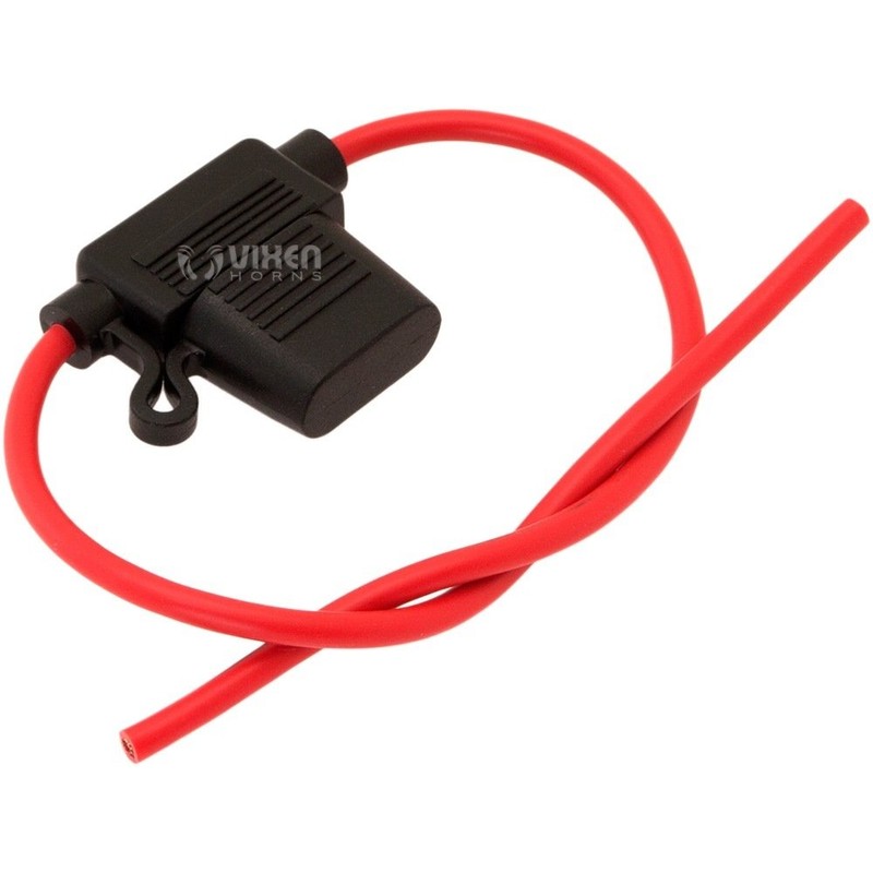 Vixen Horns Train/Air Horn Compressor Installation Kit 30A in-line Fuse
