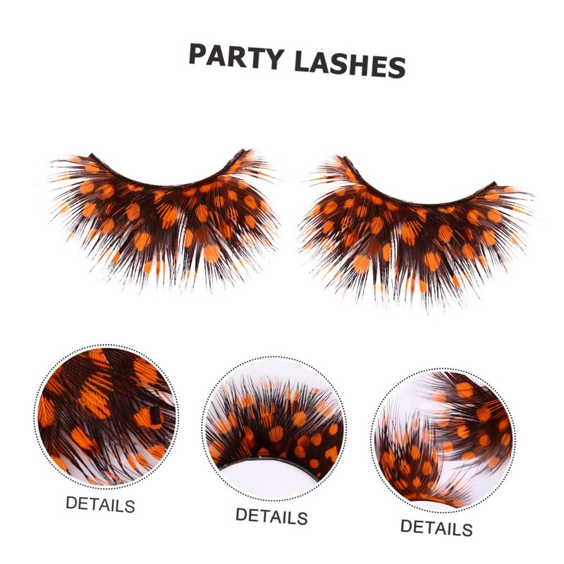 Mikinona 3sets False Lashes Reusable Individual Eyelashes Dramatic Party Lashes