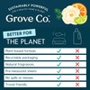 Grove Co. Laundry Detergent Sheets, Power Clean Dissolving Washer Sheets