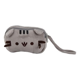 Bonita bolsa de cosméticos con diseño de gato para mujer, neceser de gatito, elegante, de lona suave, duradera, multiusos, ideal para salidas, viajes, oficina