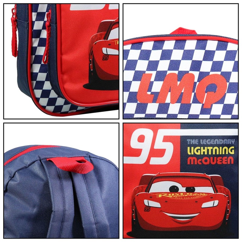 Bagtrotter Backpack 31 cm with Nursery Bag Cars Red and