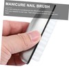 Baluue Professional Stainless Steel Nail Brush for Nail Care Art