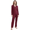 SIORO Womens Pajamas Set Long Sleeve, Button Down Cotton Pj