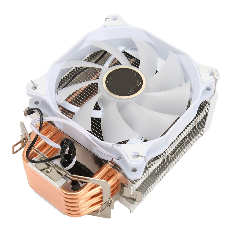 ARGB CPU Air Cooler 6 Copper Heat Pipes Single Fan